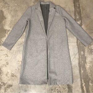 Gray Zara Overcoat/Peacoat